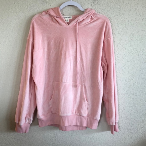 Treasure & Bond Velour Treatment Hoodie size M - Picture 3 of 6